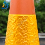 Traffic Cone Collars - Custom PVC 500MM Reflective Traffic PVC Cone Sleeve Reflective Collar